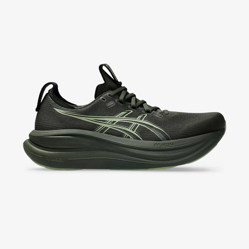 Tênis Asics Gel-Nimbus 28 Masculino Preto-Verde