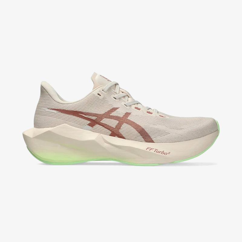 Tênis Asics Novablast 6 Masculino Rosa-Verde