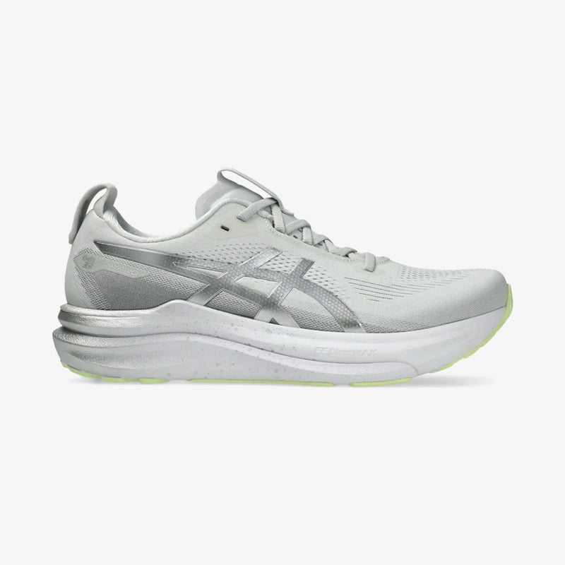 Tênis Asics Gel-Kayano 33 Platinum Masculino Prata-Verde