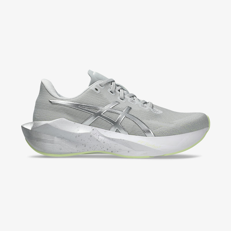 Tênis Asics Novablast 6 Platinum Masculino Cinza-Verde