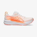 Tênis Asics Gel Kayano 33 Feminino Branco-Laranja