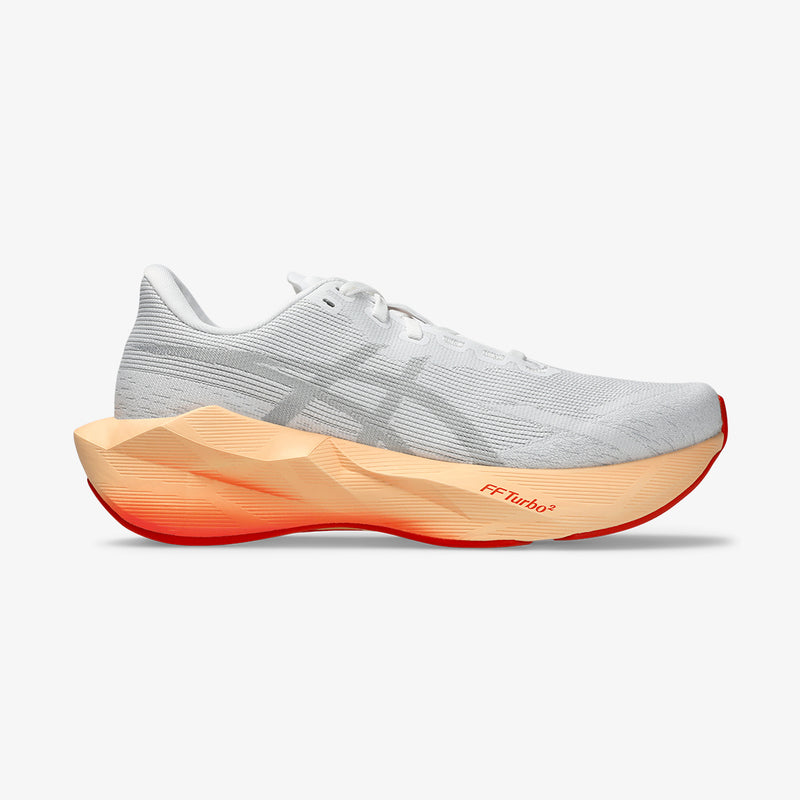 Tênis Asics Novablast 6 Feminino Branco-Laranja