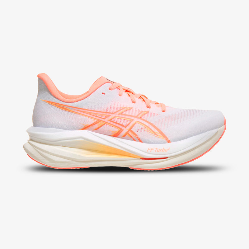 Tênis Asics Sonicblast 2 Feminino Branco-Laranja