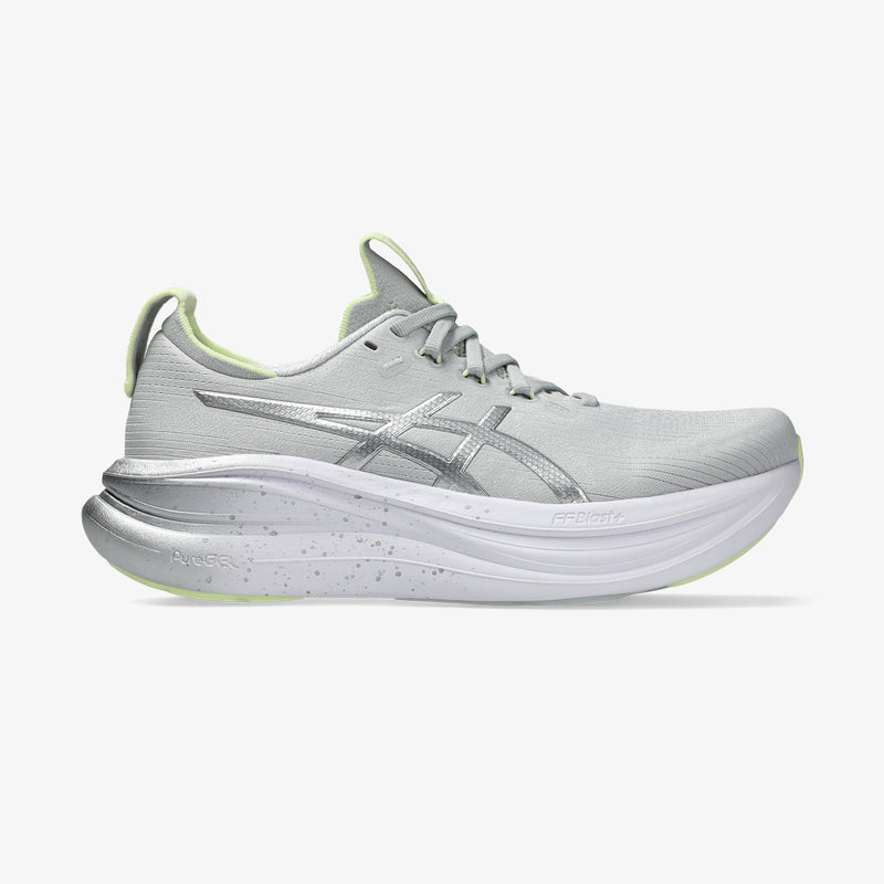 Tênis Asics Gel-Nimbus 28 Platinum Feminino Cinza