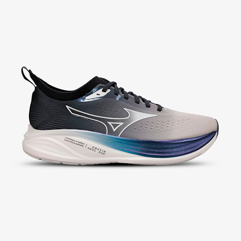 Tênis Mizuno Neo Zen 2 Unissex Cinza-Azul-Branco