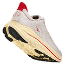 Tênis Hoka Clifton10 Feminino Bege-Vermelho