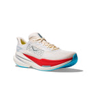 Tênis Hoka Mach X 3 Masculino Branco-Vermelho