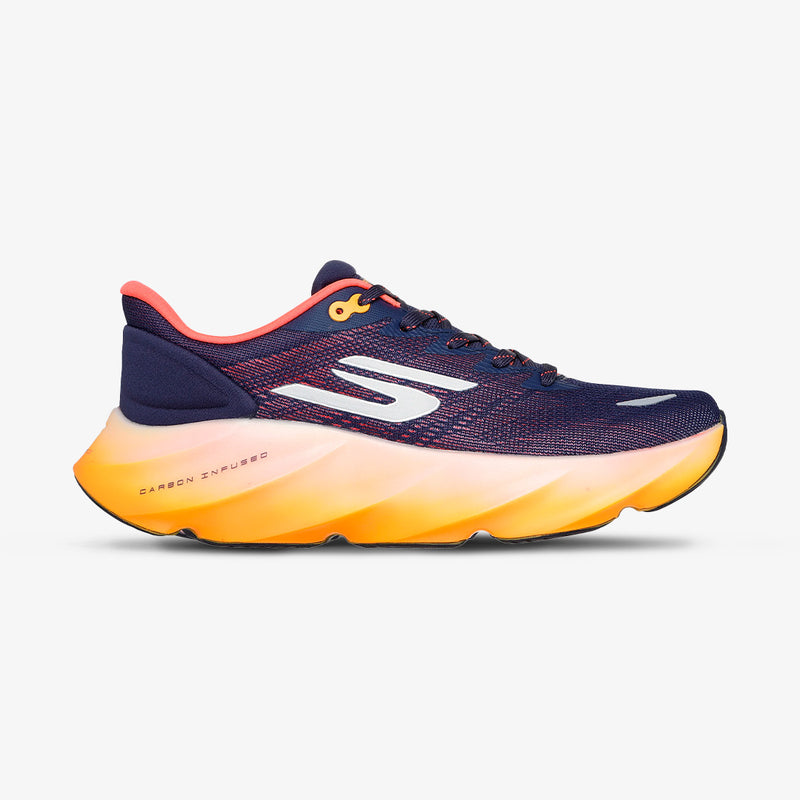 Tênis Skechers Aero Burst Masculino Azul -Laranja