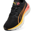 Tênis Puma Foreverrun Nitro Masculino Preto-Laranja