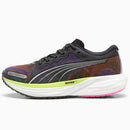 Tênis Puma Deviate Nitro 2 Psychedelic Rush Feminino Preto-Amarelo