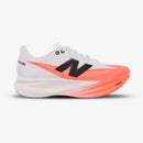 Tênis New Balance Fuelcell Supercomp Elite V5 Feminino Branco-Laranja