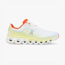 Tênis On Running Cloudflow 4 Masculino Branco-Amarelo