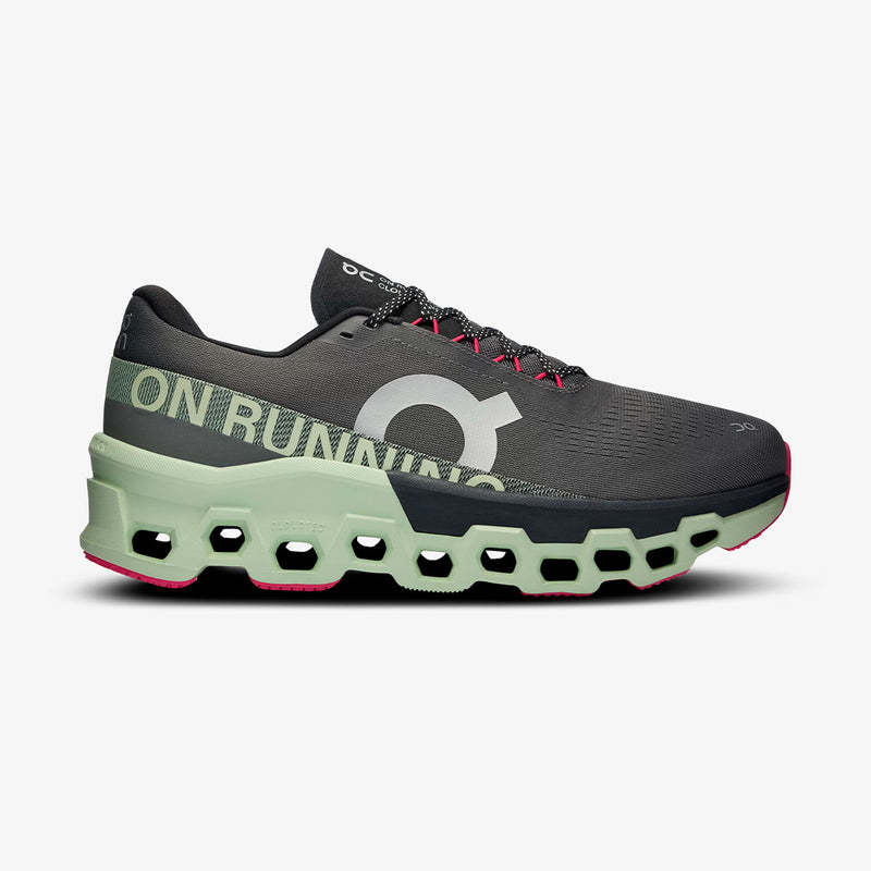 Tênis On Running Cloudmonster 2 Masculino Cinza-Verde