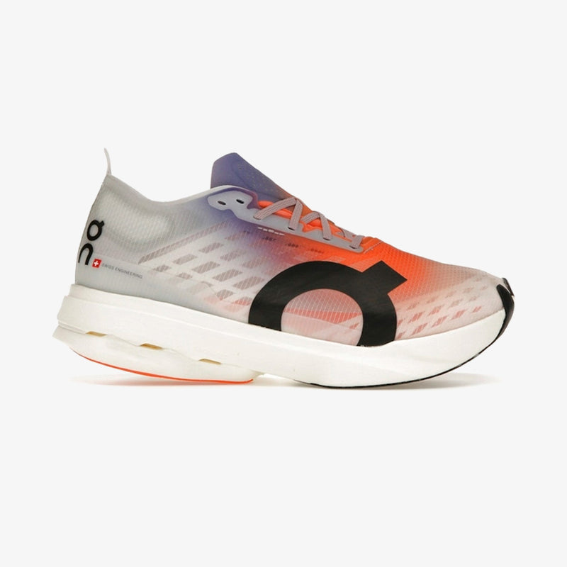 Tênis On Running Cloudboom Strike Masculino Laranja-Lilás