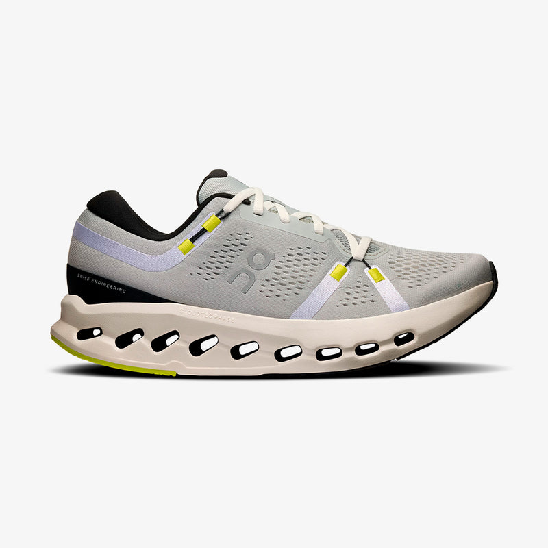 Tênis On Running Cloudsurfer 2 Masculino Cinza-Amarelo
