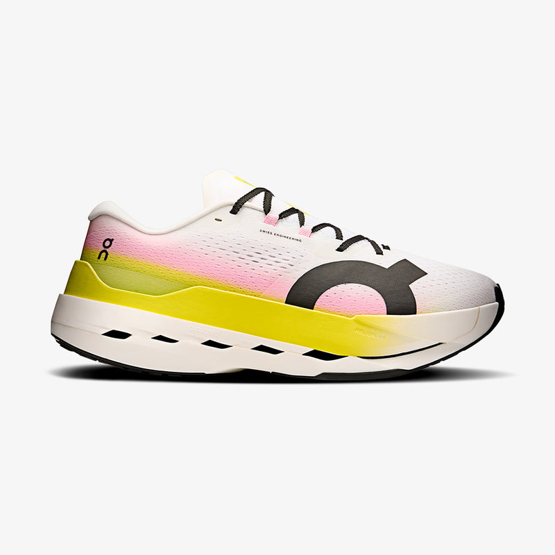 Tênis On Running Cloudboom Max Masculino Branco-Amarelo