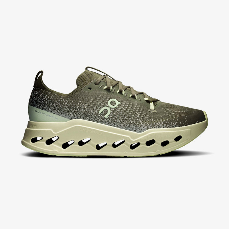 Tênis On Running Cloudsurfer Max Masculino Verde-Oliva