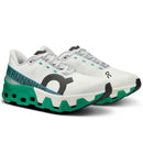 Tênis On Running Cloudmonster Hyper 1 Feminino Branco-Verde
