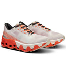 Tênis On Running Cloudmonster Hyper 1 Feminino Branco-Laranja