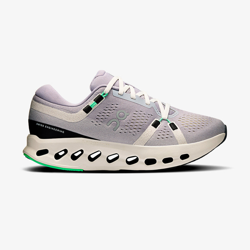 Tênis On Running Cloudsurfer 2 Feminino Cinza-Verde
