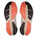 Tênis On Running Cloudsurfer Max Feminino Bege-Laranja