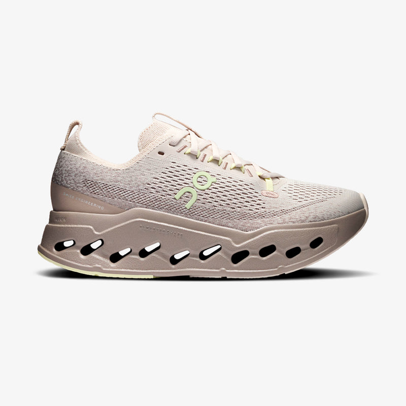 Tênis On Running Cloudsurfer Max Feminino Cinza-Amarelo