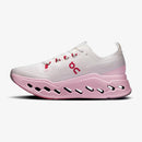 Tênis On Running Cloudsurfer Max Feminino Branco-Rosa