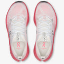 Tênis On Running Cloudsurfer Max Feminino Branco-Rosa-Camélia