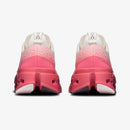 Tênis On Running Cloudsurfer Max Feminino Branco-Rosa-Camélia