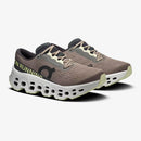 Tênis On Running Cloudmonster 3 Feminino Cinza-Branco
