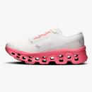 Tênis On Running Cloudmonster 3 Feminino Branco-Rosa