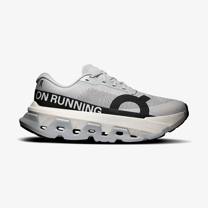 Tênis On Running Cloudmonster 3 Hyper Feminino Cinza-Preto