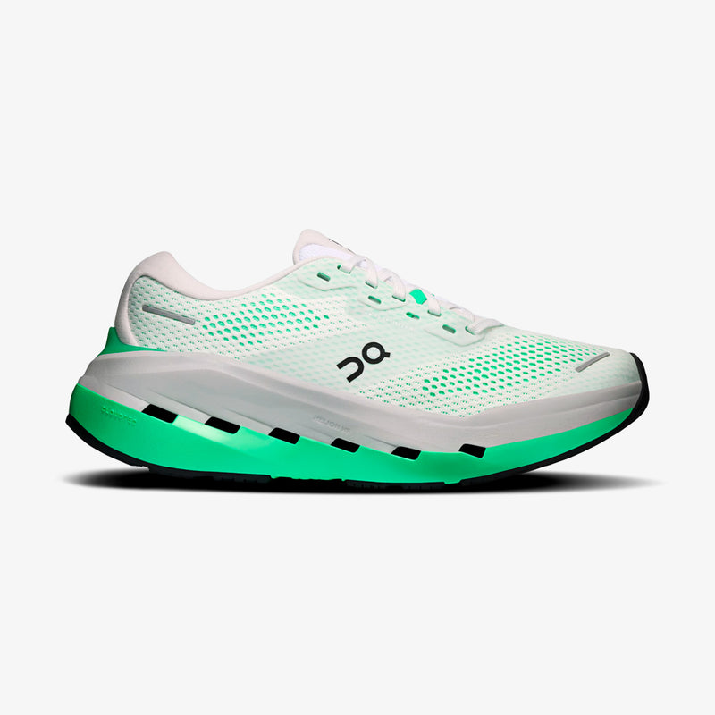 Tênis On Running Cloudrunner 3 Max Feminino Branco-Verde