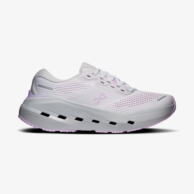 Tênis On Running Cloudrunner Max 3 Feminino Cinza-Lilás