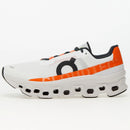 Tênis On Running Cloudmonster Masculino Branco-Laranja