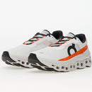 Tênis On Running Cloudmonster Masculino Branco-Laranja