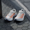 Tênis Adidas Adizero Boston 13 Feminino Branco-Laranja