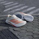 Tênis Adidas Adizero Boston 13 Feminino Branco-Laranja