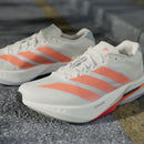 Tênis adidas Adizero Boston 13 Masculino Branco-Laranja