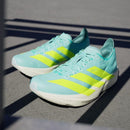 Tênis adidas Adizero Takumi Sen 11 Masculino Azul Turquesa-Amarelo Limão
