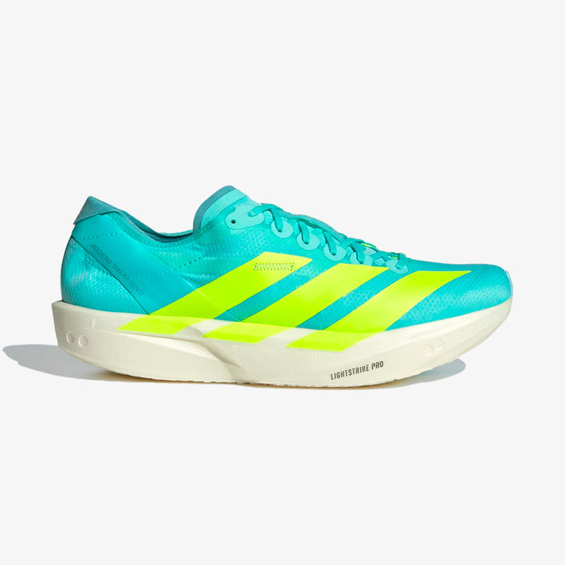 Tênis adidas Adizero Takumi Sen 11 Masculino Azul Turquesa-Amarelo Limão