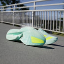 Tênis adidas Adizero Adios Pro 4 Feminino Azul Claro-Amarelo Limão