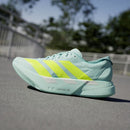 Tênis adidas Adizero Adios Pro 4 Feminino Azul Claro-Amarelo Limão