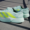 Tênis adidas Adizero Adios Pro 4 Feminino Azul Claro-Amarelo Limão