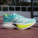 Tênis adidas Adizero Prime X3 Strung Unissex Azul Turquesa-Amarelo Limão