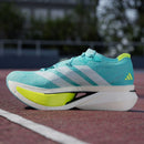 Tênis adidas Adizero Prime X3 Strung Unissex Azul Turquesa-Amarelo Limão