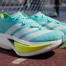 Tênis adidas Adizero Prime X3 Strung Unissex Azul Turquesa-Amarelo Limão