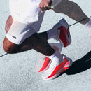 Tênis Adidas Hyperboost Edge Masculino Branco-Vermelho