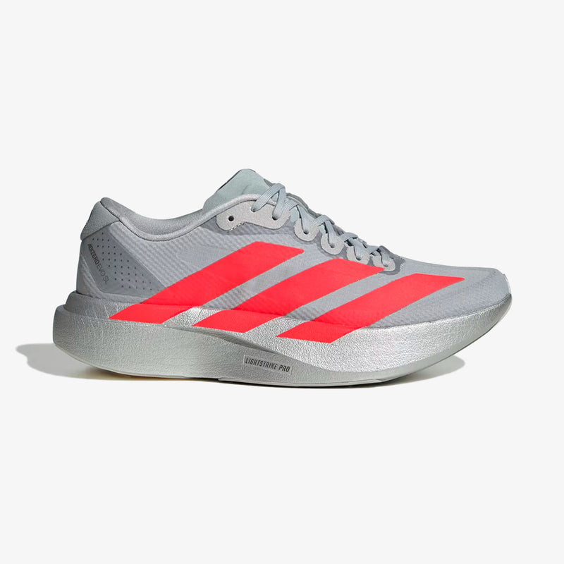 Tênis Adidas Adizero Evo Sl Feminino Cinza-Vermelho